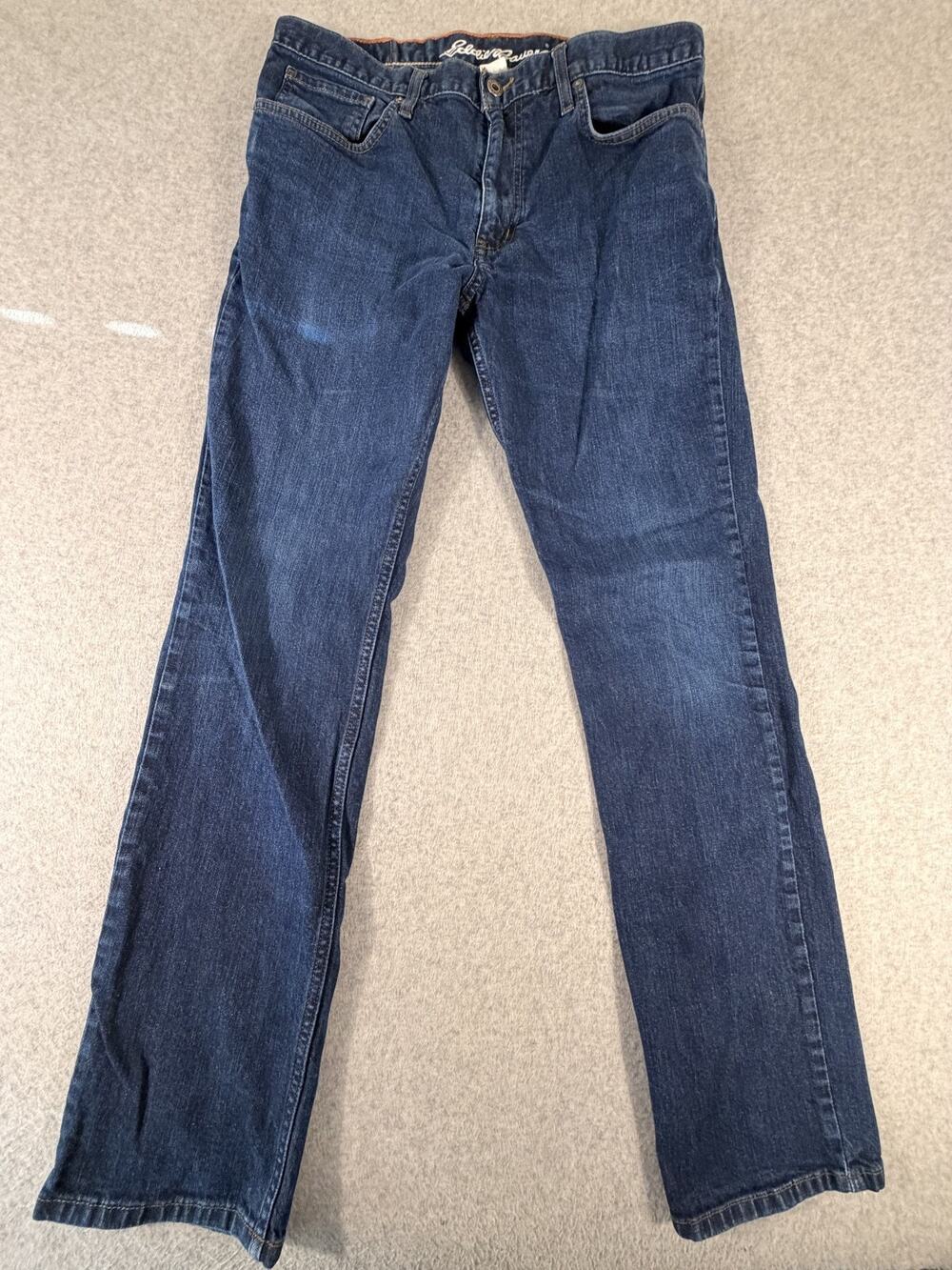 Eddie Bauer Jeans Size 34x34 Slim Fit Denim Jeans